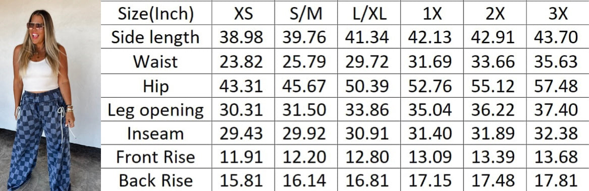 PREORDER: Go with the Flow Checker Pants