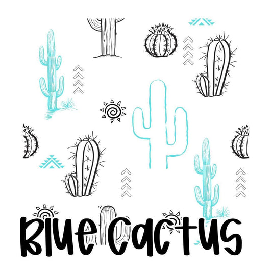 BLUE CACTUS - ADULT STYLES - SHIPS JUNE