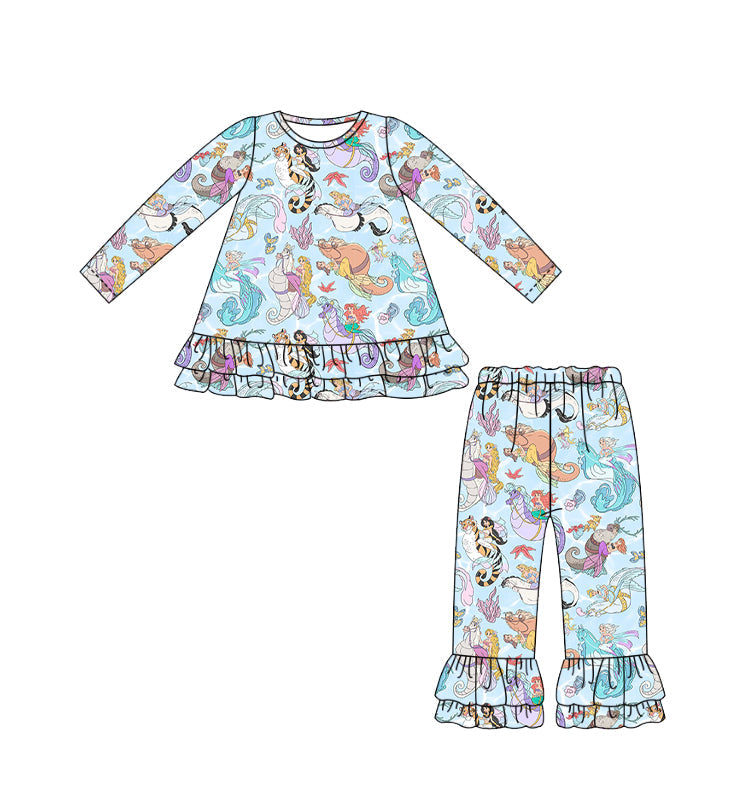 FOR THE GIRLS | Bamboo Ruffle Set [PREORDER- ships April] LISTING #3