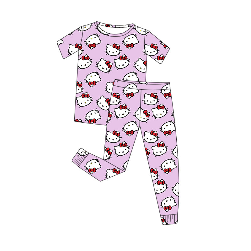 FOR THE GIRLS | Short Sleeve PJ Set [PREORDER- ships April] LISTING #3