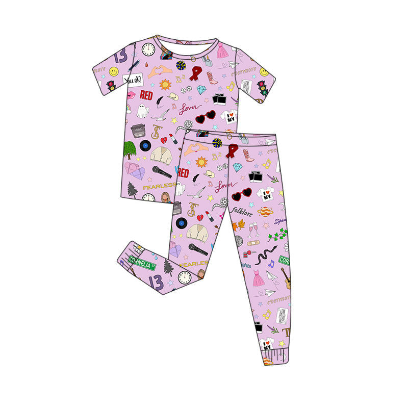 FOR THE GIRLS | Short Sleeve PJ Set [PREORDER- ships April] LISTING #3