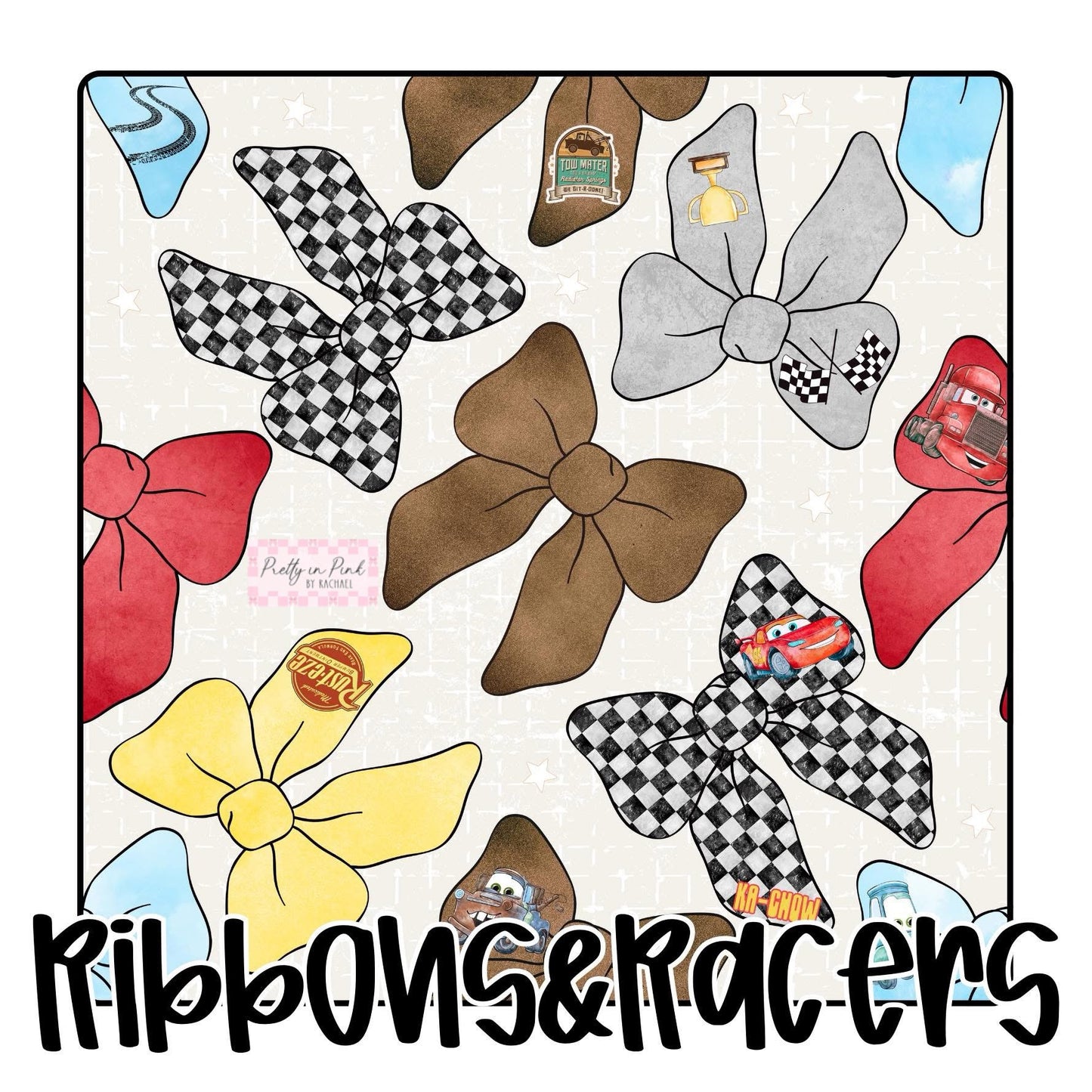 RIBBONS & RACERS - KIDS STYLES - SHIPS JUNE