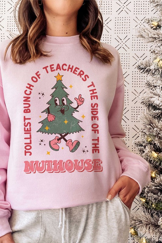 JOLLIEST BUNCH OF TEACHERS Graphic Sweatshirt