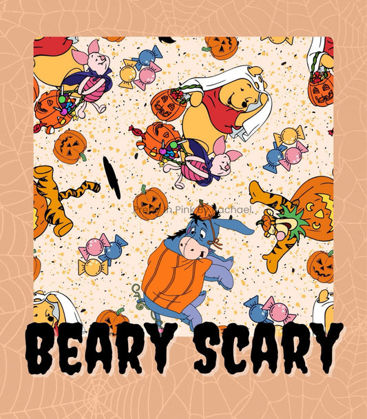 BEARY SCARY - ADULT STYLES - SHIPS AUGUST