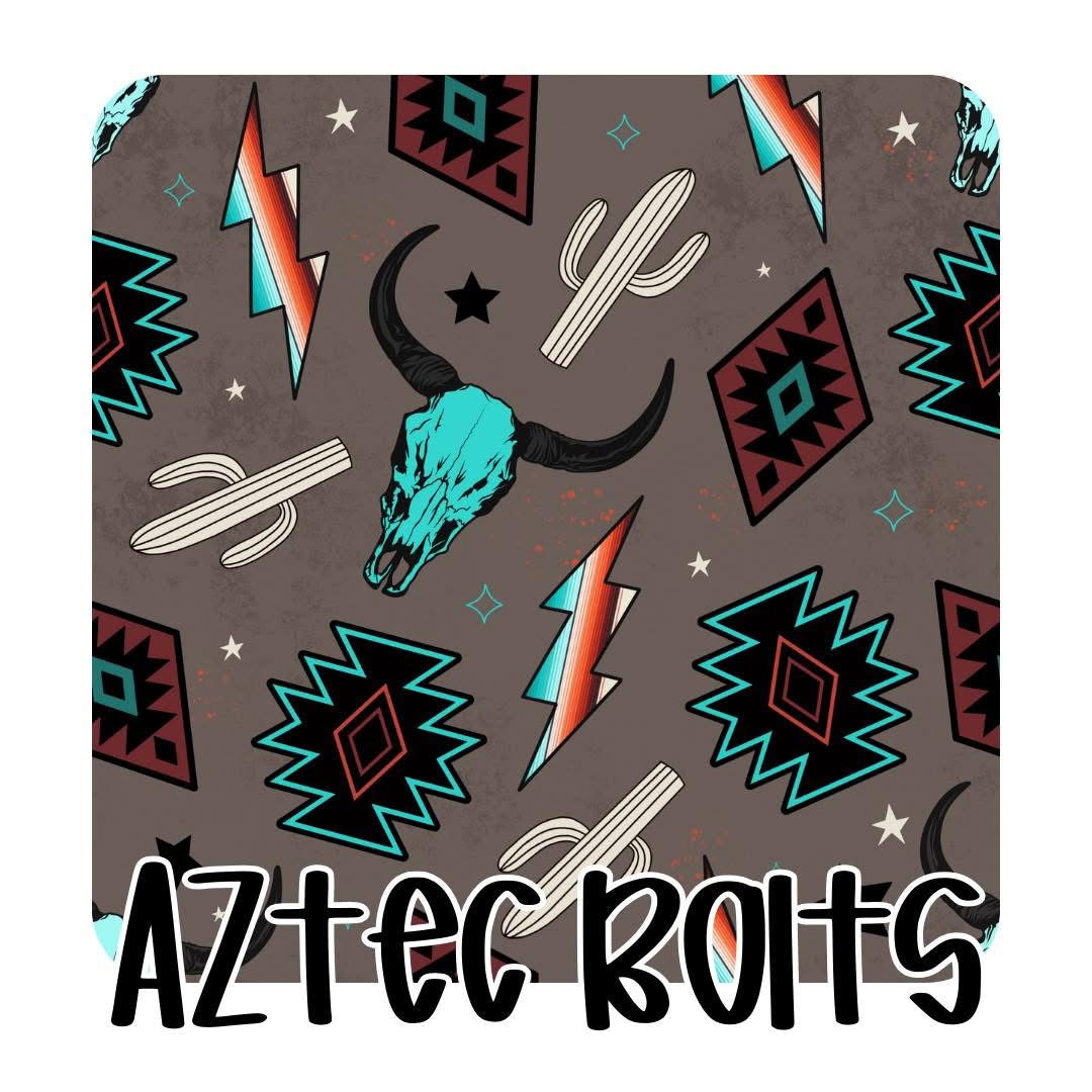 AZTEC BOLTS - KIDS STYLES - SHIPS JUNE