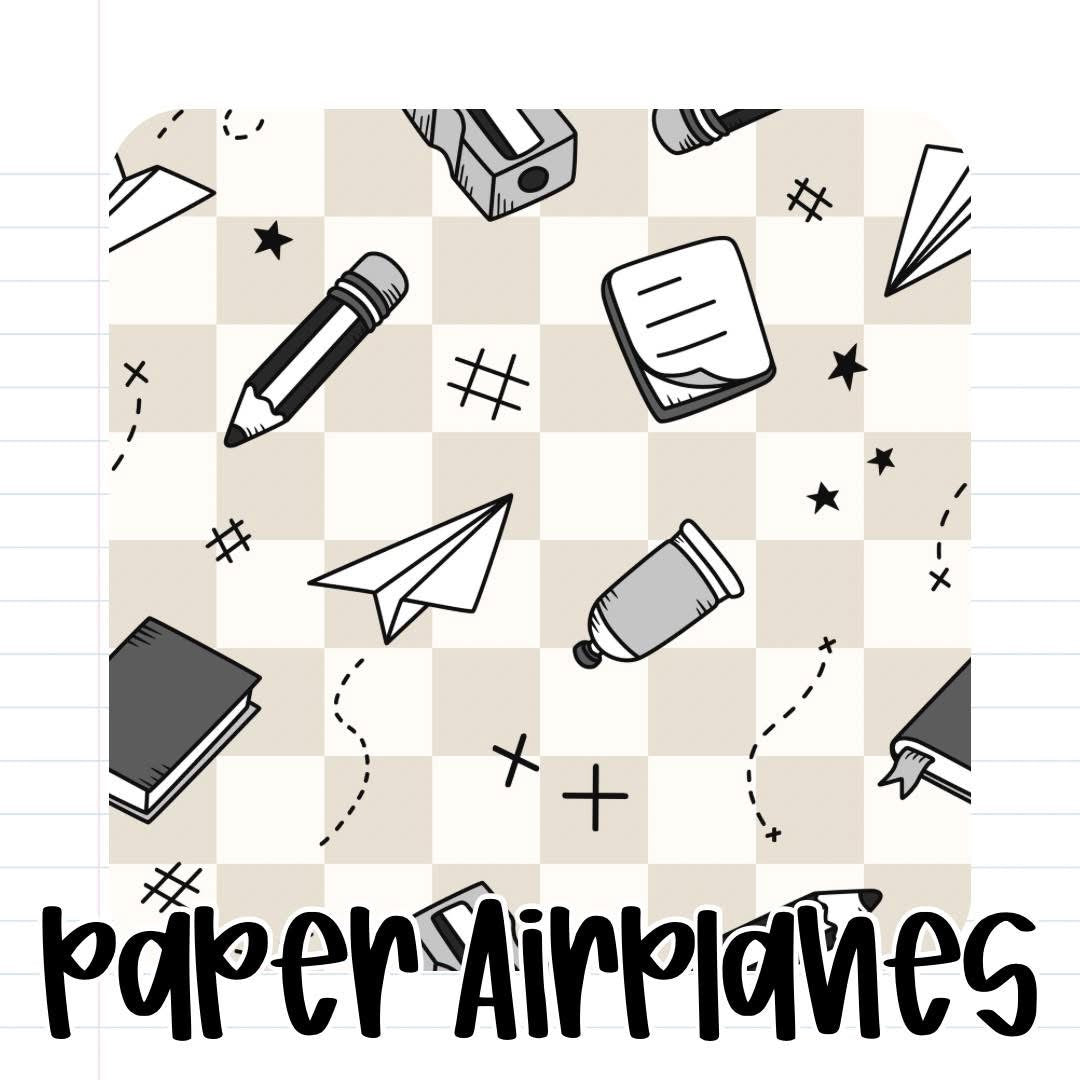 PAPER AIRPLANES - ADULT - SHIPS JULY