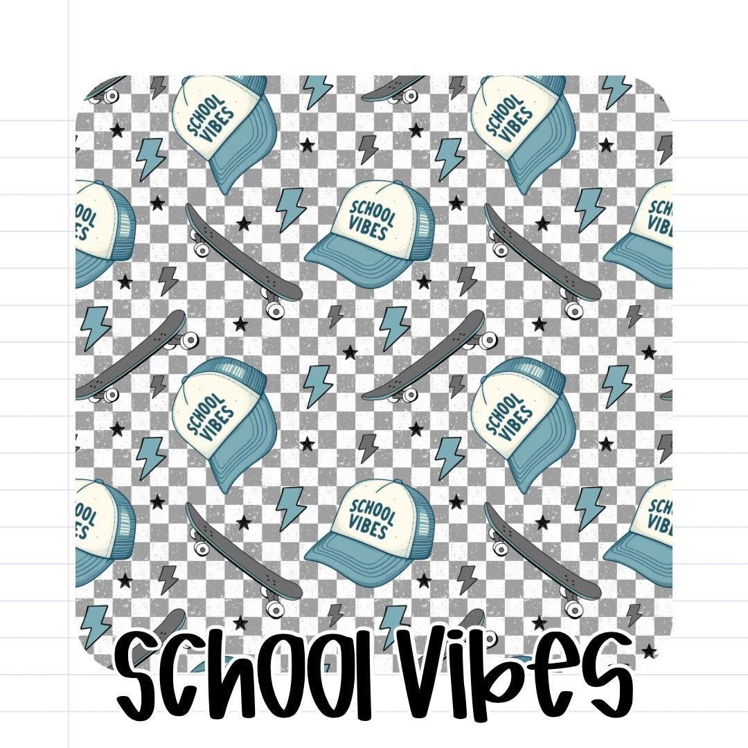 SCHOOL VIBES - ADULT - SHIPS JULY