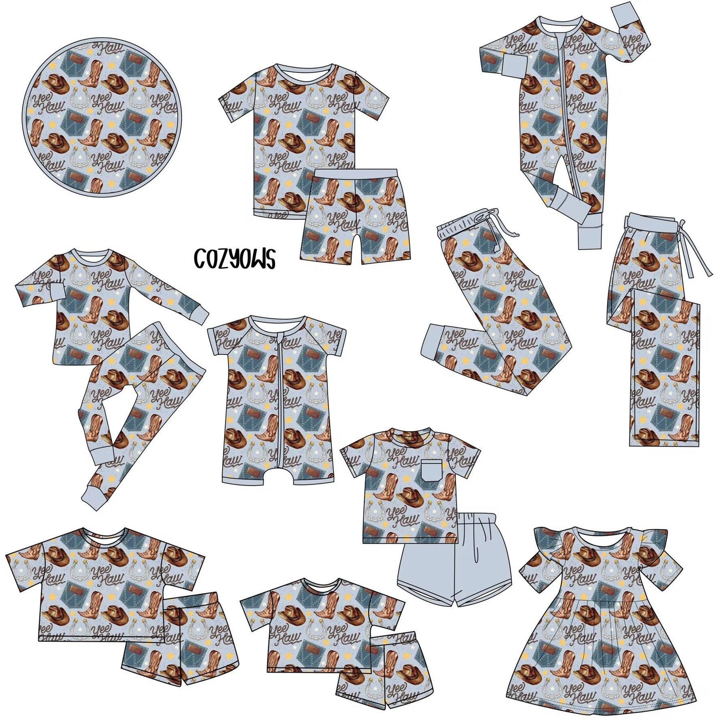 BLUE POCKET- ADULT STYLES - SHIPS JUNE