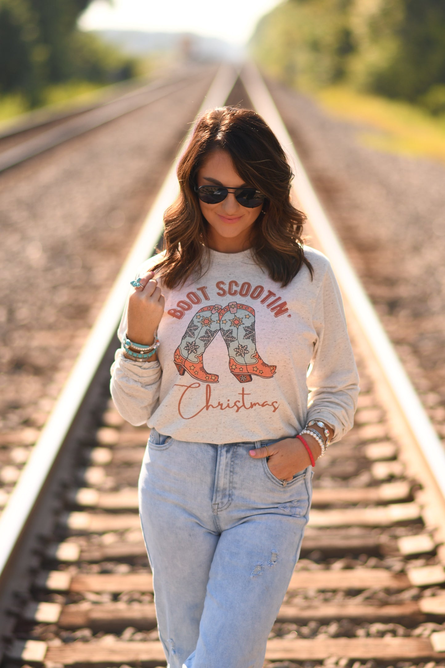 Boot Scootin’ Christmas Tee/Long Sleeve