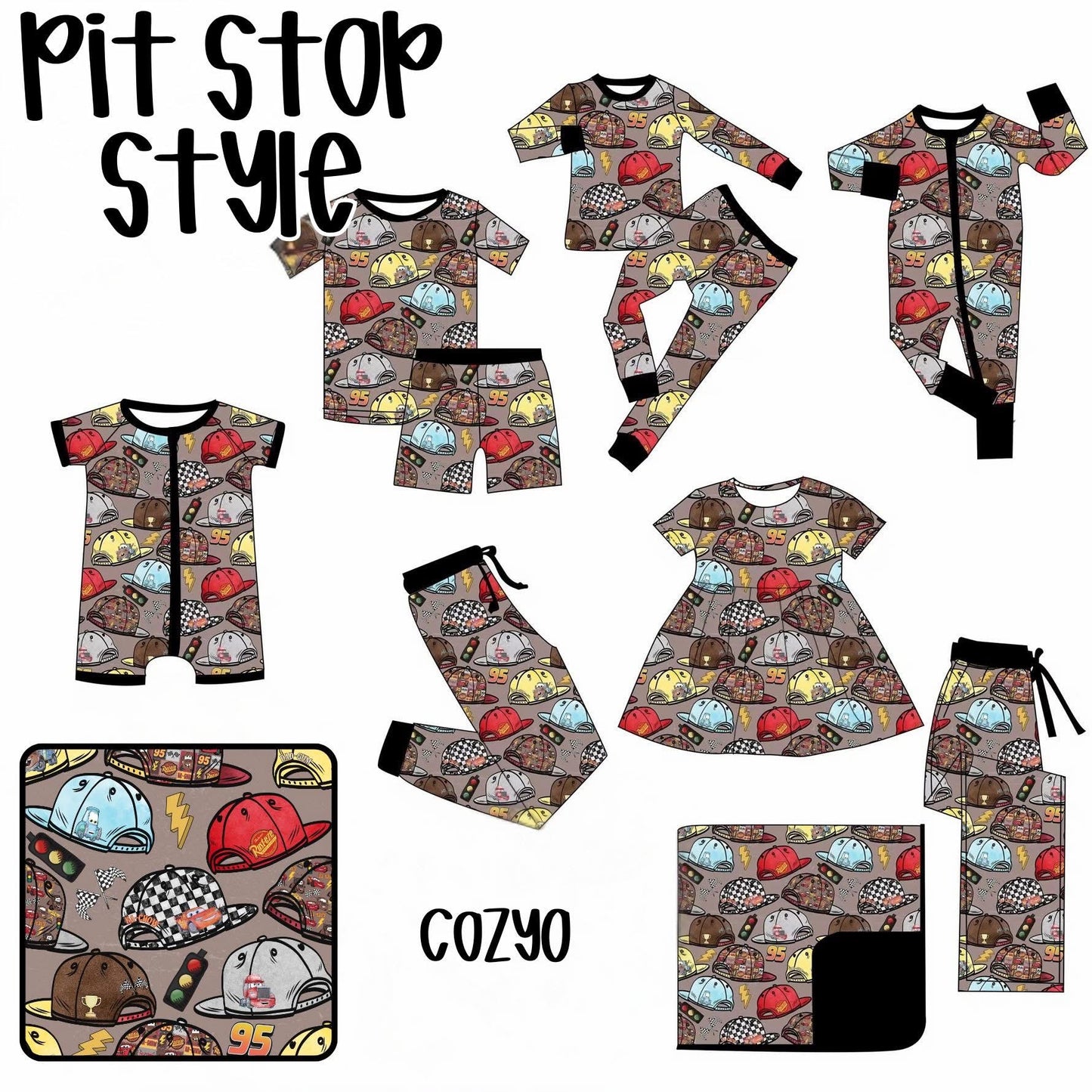 PIT STOP STYLE - KIDS STYLES - SHIPS JUNE